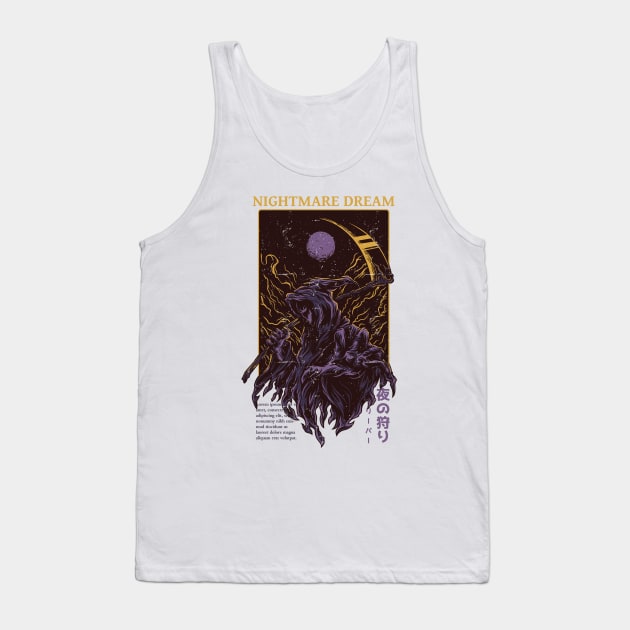 Nightmare Dream Tank Top by teebarclub